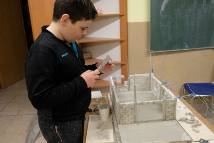 Etap prac murarskich